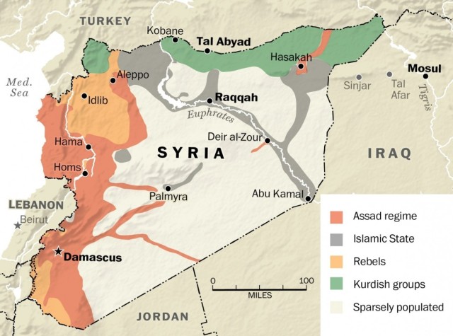 Hasil gambar untuk syria effect war map